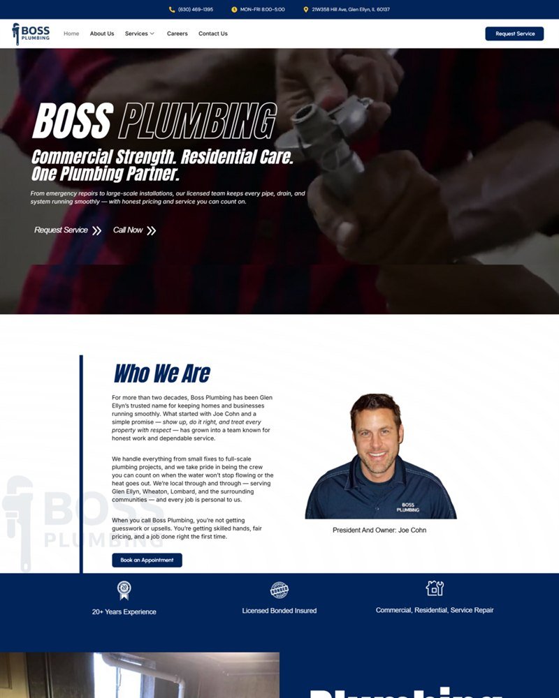 Boss Plumbing project thumbnail