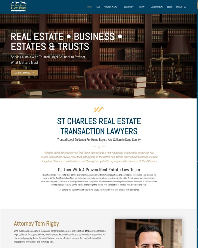 The Real Estate Law Firm project thumbnail