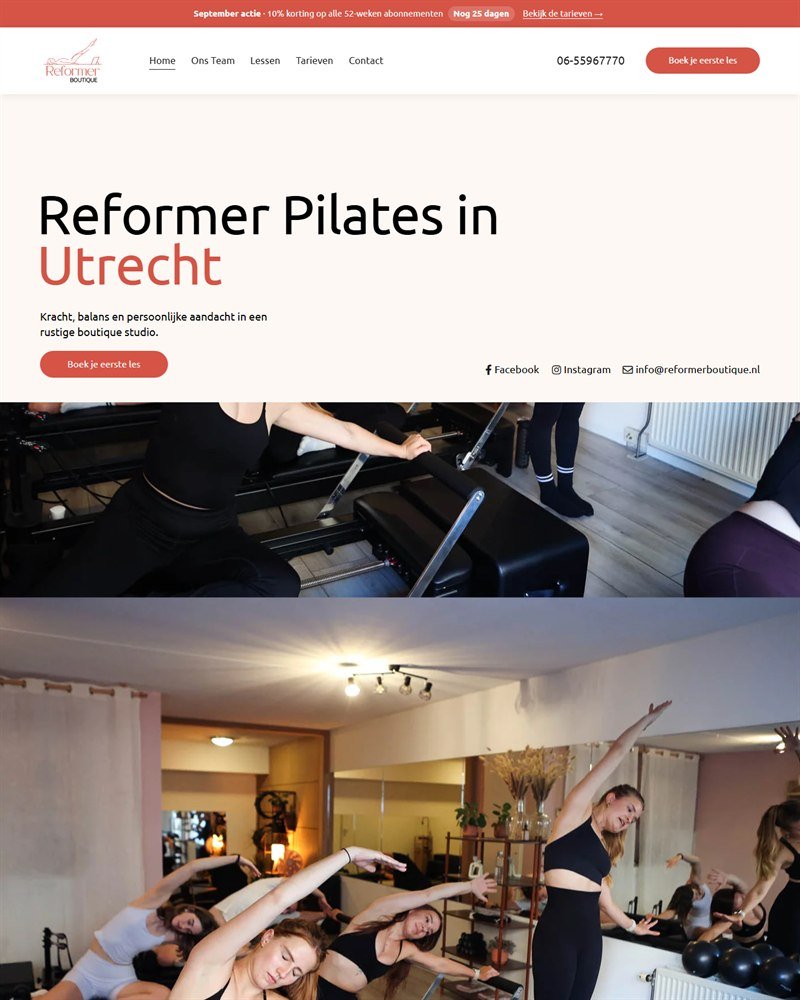 Reformer Boutique project thumbnail