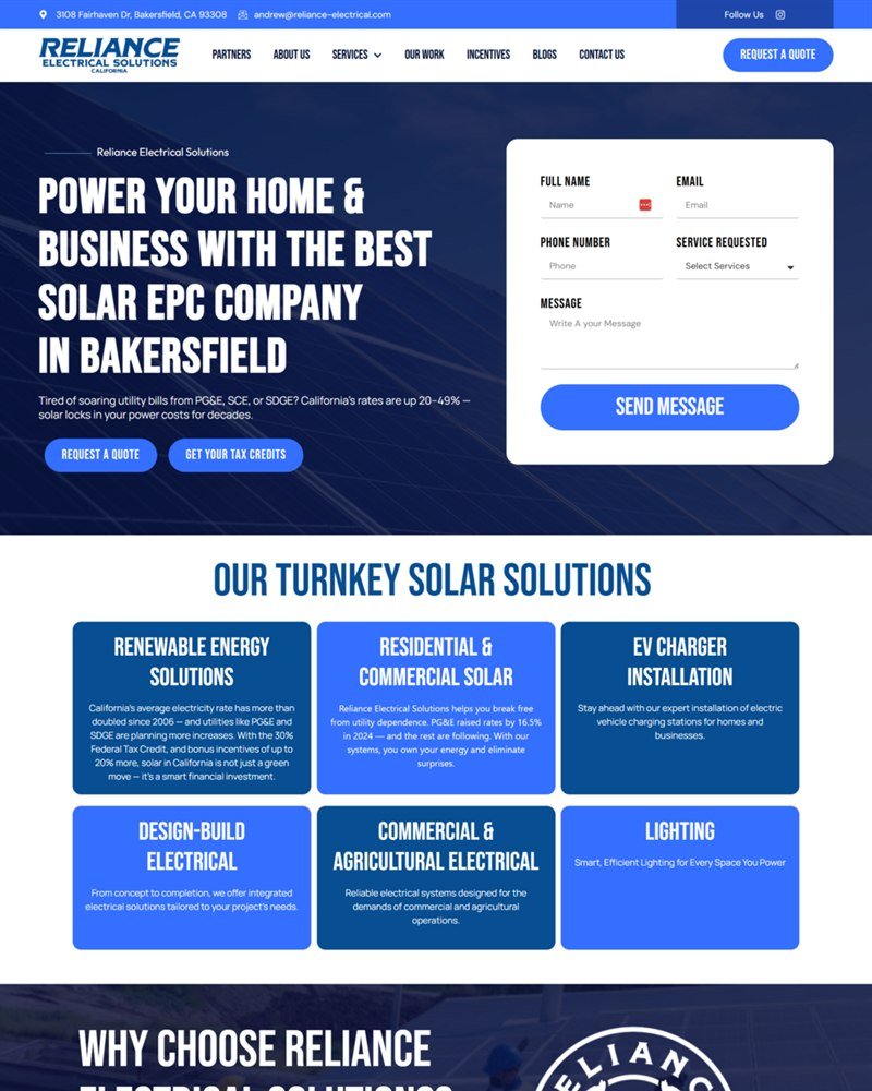 Reliance Electrical project thumbnail